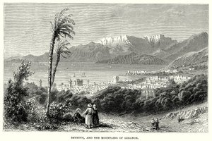 Beyrout and the Mountains of Lebanon by English School