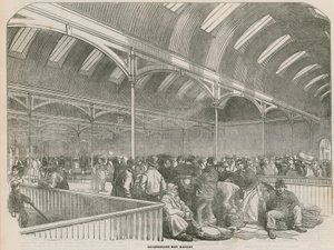 Billingsgate New Market by English School