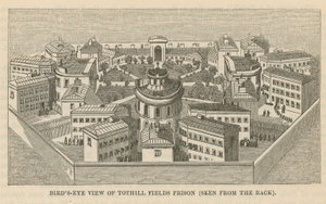 Birds Eye View of Tothill Fields Prison by English School