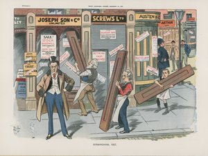 Birmingham, 1907 by English School