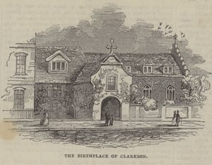 Birthplace of Thomas Clarkson, the Anti-Slavery Campaigner by English School