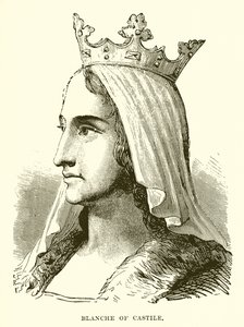 Blanche of Castile by English School