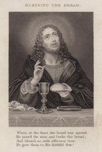 Blessing the bread
