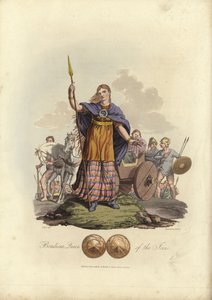 Boadicea, Queen of the Iceni by English School