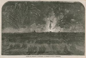 Bonfire and Fireworks on Blackheath by English School