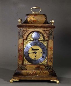 Bracket clock, Markwick and Markham by English School