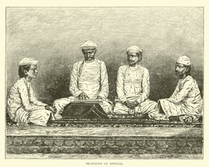 Brahmins of Bengal by English School
