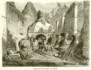 Bread-Oven Discovered at Pompeii by English School