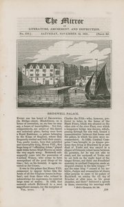 Bridewell Palace by English School