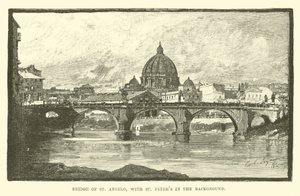 Bridge of St. Angelo, with St. Peter