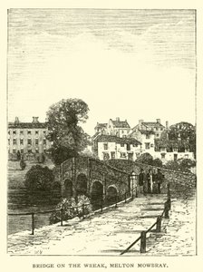 Bridge on the Wreak, Melton Mowbray by English School