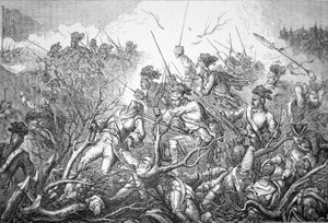 British Attack on Fort Ticonderoga on 8th July 1758