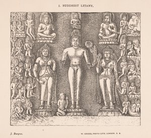 Buddhist Litany, from The Cave Temples of India by James Fergusson and J. Burgess by English School