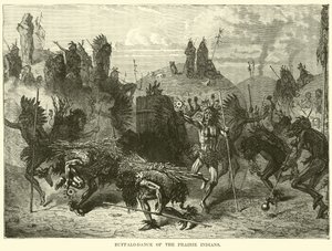 Buffalo-dance of the Prairie Indians