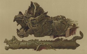 Burmese Gun from Mandalay by English School