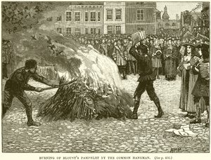Burning of Blount