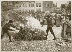 Burning of Blount