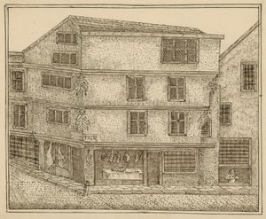 Butcher in Smithfield by English School