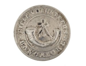 Button, Bangalore Rifle Volunteers, 1880-1920 by English School