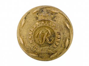 Button, Madras Staff Corps, 1861-1876 by English School
