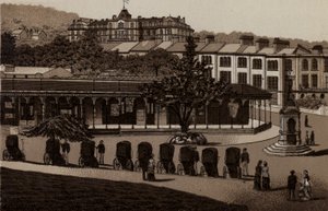 Buxton: Hot Baths and Colonnade by English School