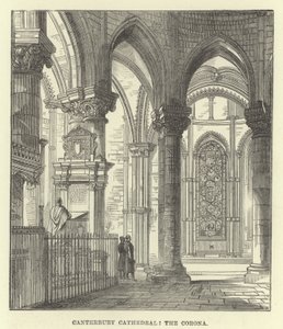 Canterbury Cathedral, The Corona by English School