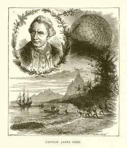 Captain James Cook by English School