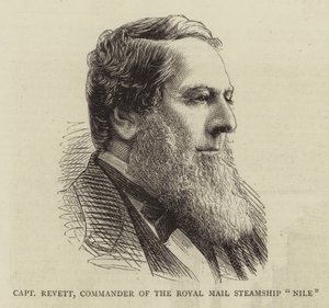 Captain Revett, Commander of the Royal Mail Steamship "Nile"
