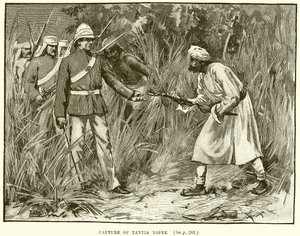 Capture of Tantia Topee by English School