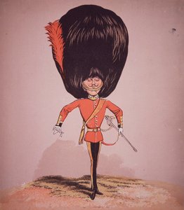 Caricature of Coldstream Guards Officer, from 