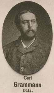 Carl Grammann (engraving) by English School