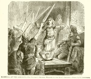 Carousal of the Germans: The Balthens Drinking Welcome to the King