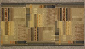 Carpet design by English School