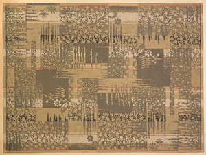 Carpet design by English School