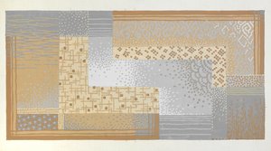 Carpet design by English School