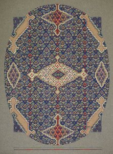 Carpet design by English School