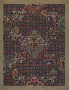 Carpet design by English School