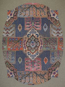 Carpet design by English School