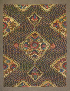 Carpet design by English School