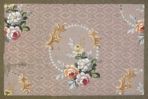Carpet design by English School