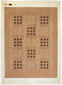Carpet Design by English School