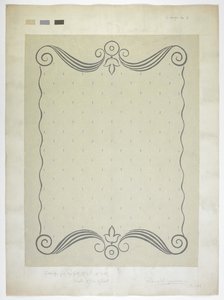 Carpet Design by English School
