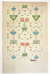 Carpet Design by English School