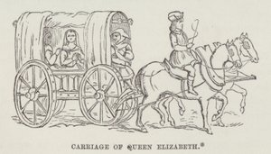 Carriage of Queen Elizabeth by English School