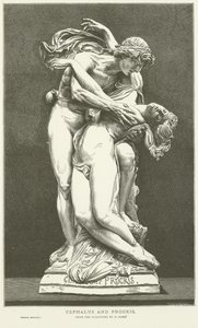Cephalus and Procris by English School