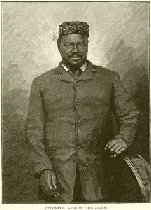 Cetewayo, King of the Zulus by English School