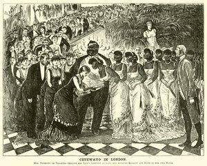 Cetewayo in London by English School