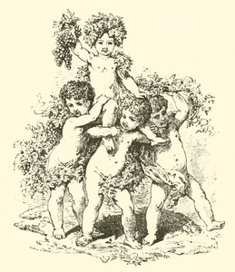 Champagne, Allegorical Figures by English School