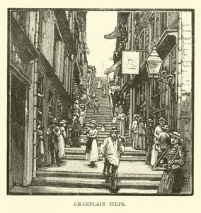 Champlain Steps by English School