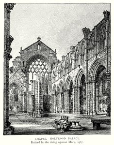 Chapel, Holyrood Palace by English School